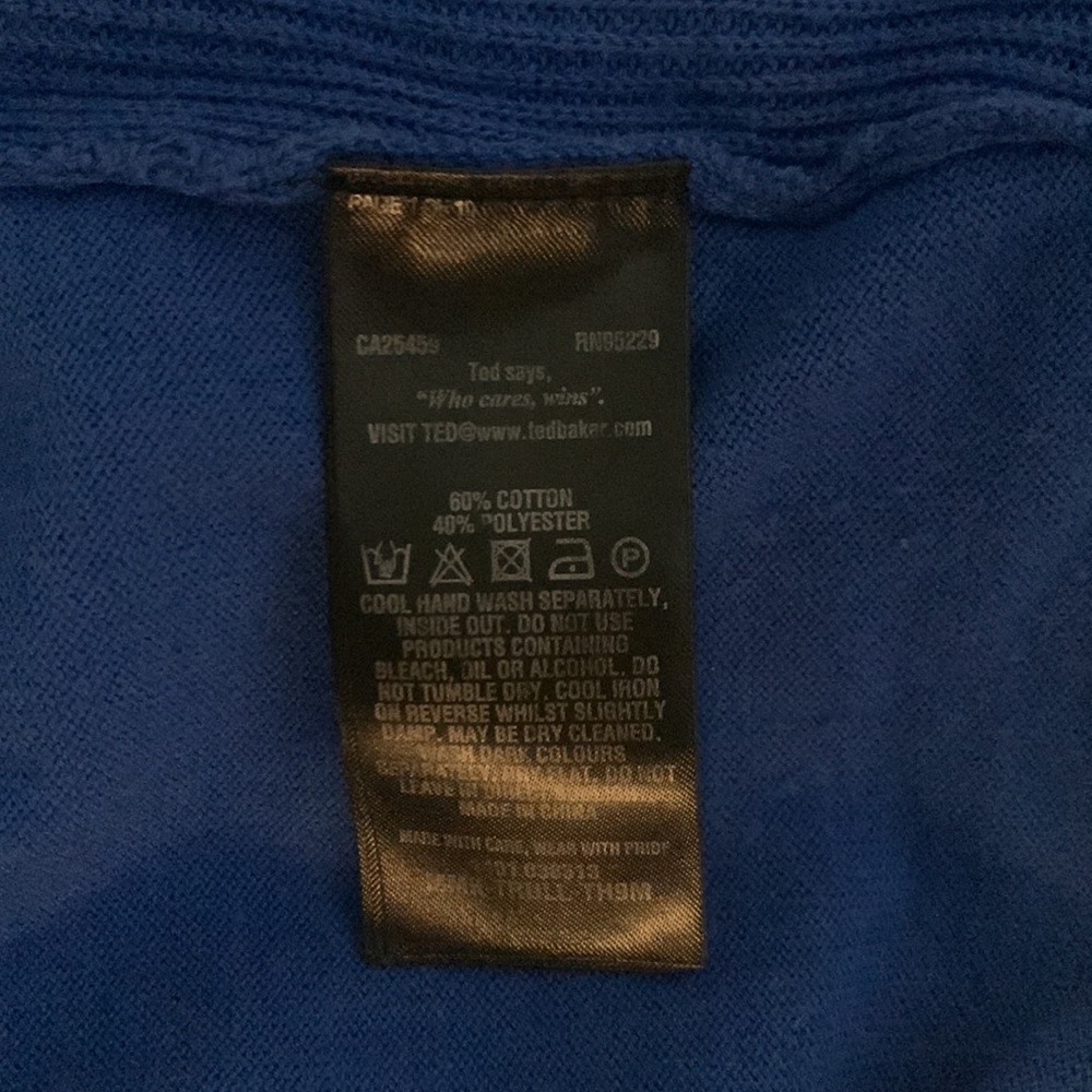 π Menβs TED BAKER London π crew neck sweater - Picture 6 of 7